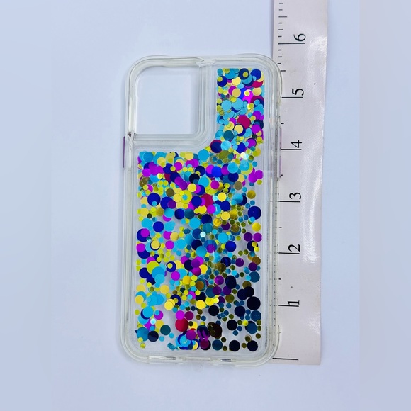 NWOB CaseMate Waterfall Iphone Case, Confetti Snow Globe effect - Picture 5 of 8